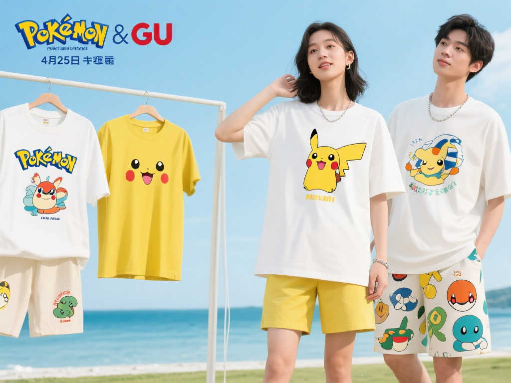 宝可梦与GU携手推出联名夏季服饰,4月25日全新上市! 宝可梦与GU携手推出联名夏季服饰,4月25日全新上市!